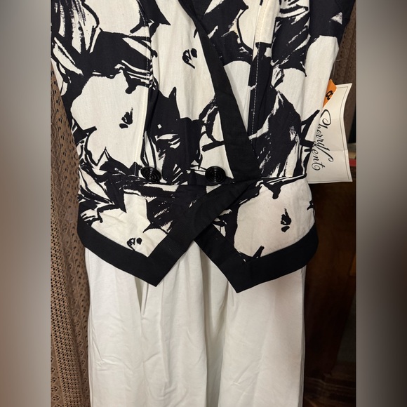 VTG NWT Sherry Kent Peplum Top Dress - Picture 3 of 8